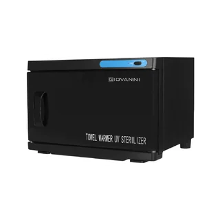 Aquecedor de toalhas com esterilizador UV 16 litros Preto