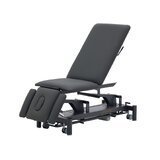 Marquesa de massagem elétrica 5 secções - Rila PRO - Estrutura cinzenta, estofo cinzento