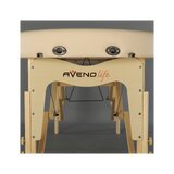 Banco de massagem Elza Soft Touch K607 Moco Bege