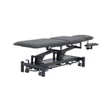 Marquesa de massagem elétrica 5 secções - Rila PRO - Estrutura cinzenta, estofo cinzento