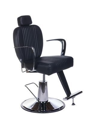 Cadeira de barbeiro OLAF Retro BH-3273 preta