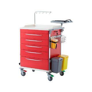 Carrinho para centro médico de emergência - Cris