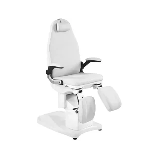Cadeira de podologia azzurro 709a 3 motores branca