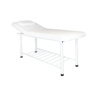 Mesa de massagem fixa branca