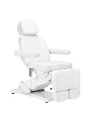 Cadeira elétrica de pedicure SILLON CLASSIC 2 motores pedicure branca