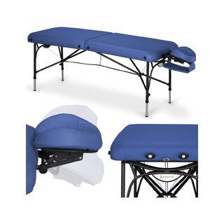 Mesa de massagem Smart Alu 70 Vinyl Flex K015 Azul