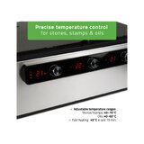 Aquecedor de pedras multi-quentes e aquecedor de óleo
