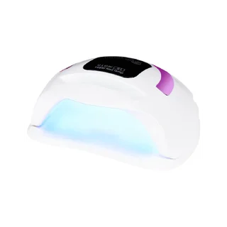 Lâmpada UV para unhas Glow S1 168W - branco e ouro rosa