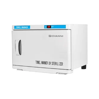 Aquecedor de toalhas com esterilizador UV 16 litros Branco