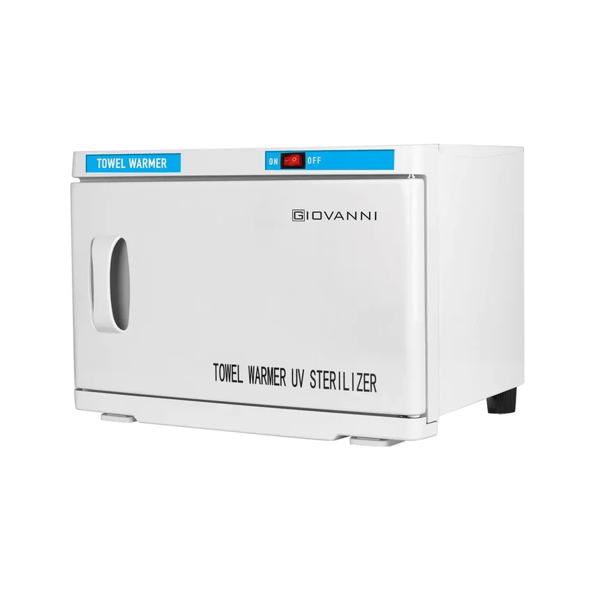 Aquecedor de toalhas com esterilizador UV 16 litros Branco