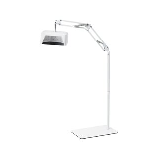 Lâmpada UV LED Glow 112 com base metálica de 48W para pedicure com suporte.