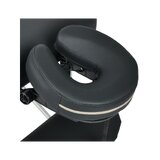 Mesa de massagem portátil exclusiva Estetic Black Comfy Base K515