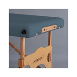 Mesa de massagem portátil Aura Matt Touch K102 Azul