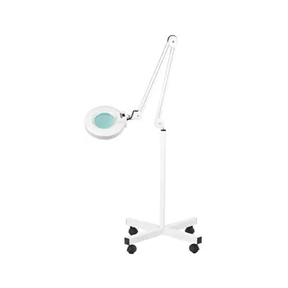 Lupa LED com rodas S4 + suporte