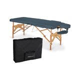 Mesa de massagem portátil Aura Matt Touch K102 Azul