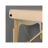 Banco de massagem Elza Soft Touch K607 Moco Bege