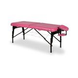 Mesa de massagem portátil exclusiva Estetic Rosa