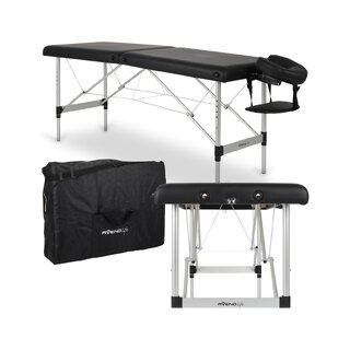 Mesa de massagem portátil Nina Comfy Base K515 preta