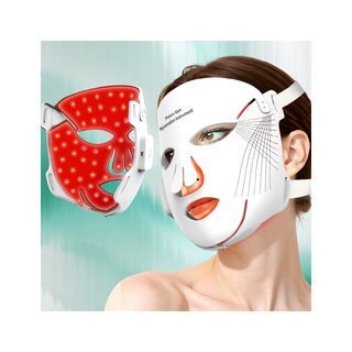 Máscara de luz vermelha LED 4D - Máscara facial