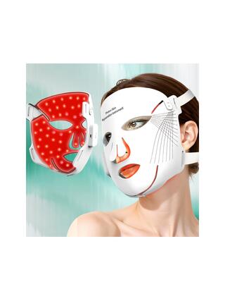 Máscara de luz vermelha LED 4D - Máscara facial
