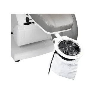 Coletor de pó para pedicure azzurro f18 branco