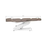 Cadeira de tratamento elétrica SILLON CLASSIC com 3 motores - marrom