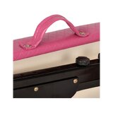 Mesa de massagem portátil exclusiva Estetic Rosa