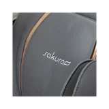 Cadeira de massagem 3D Sakura Maximus 809 branca e cinza