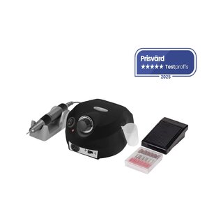 Lima de unha elétrica - Furadeira de unha Activ Power J202 preta 65W