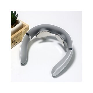 Massageador elétrico de pescoço sem fio - Branco