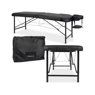 Mesa de massagem portátil Rico 60 cm - Preta